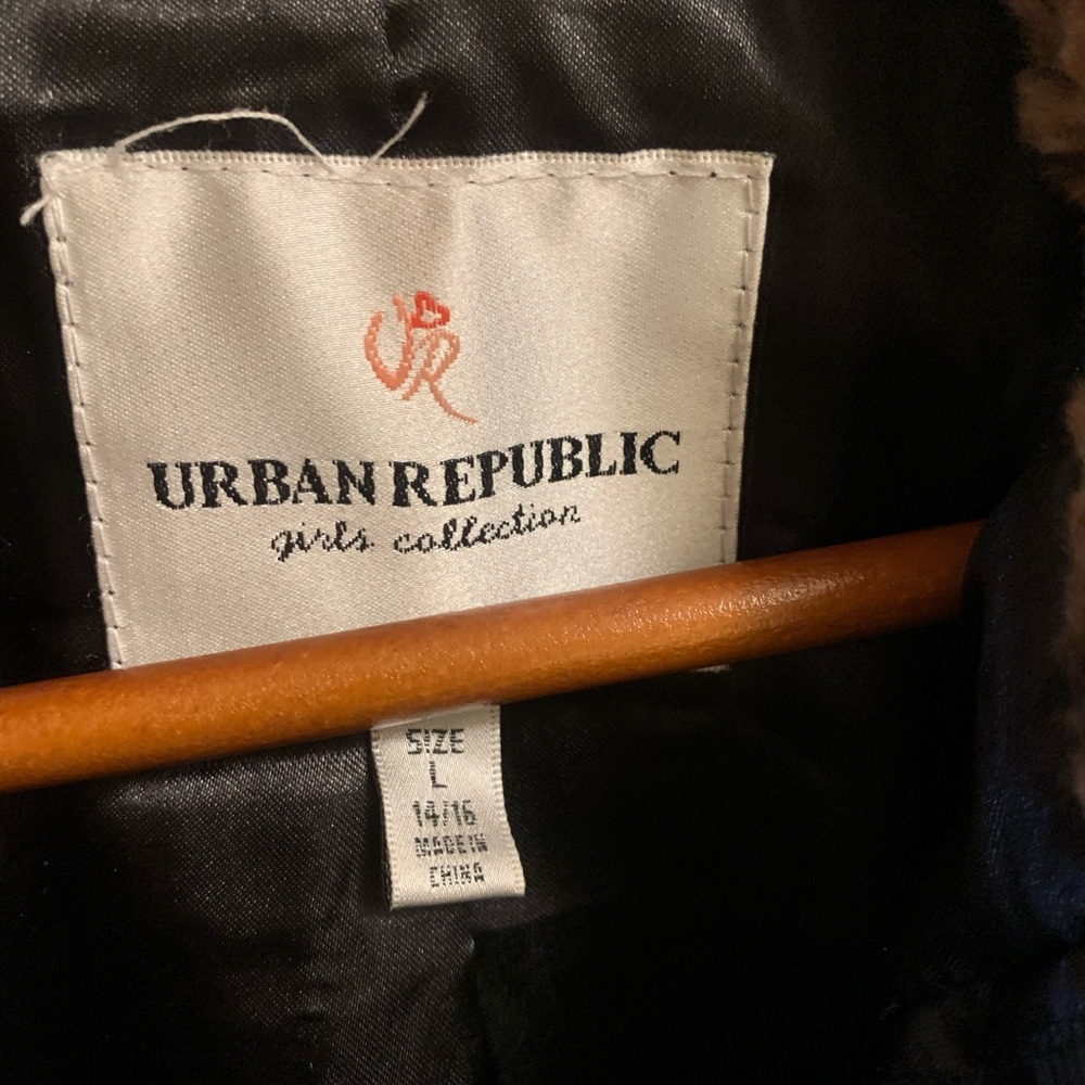 Urban Republic Girls Black Jacket